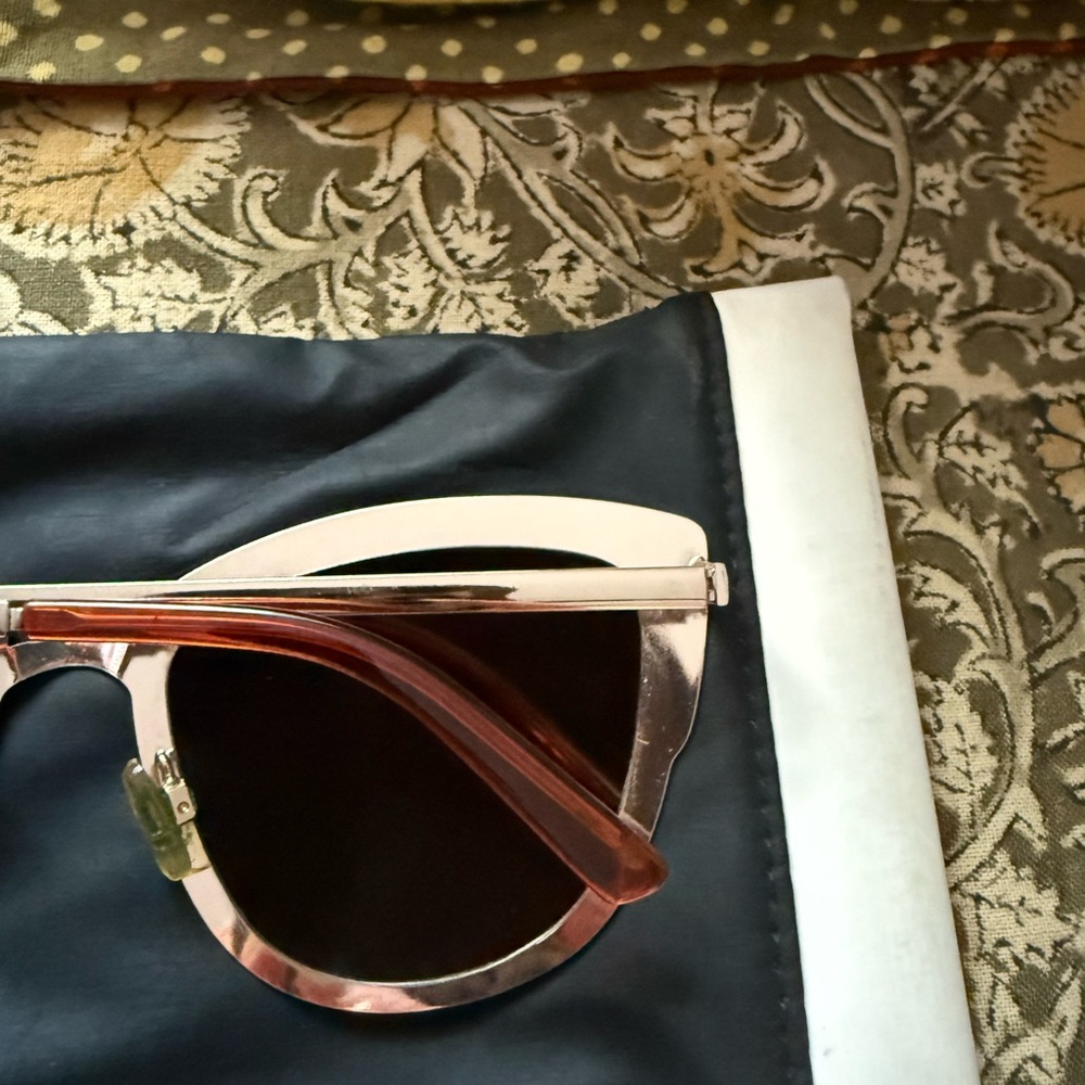 Quay Australia Rose Gold Sunglasses - Picture 6 of 9